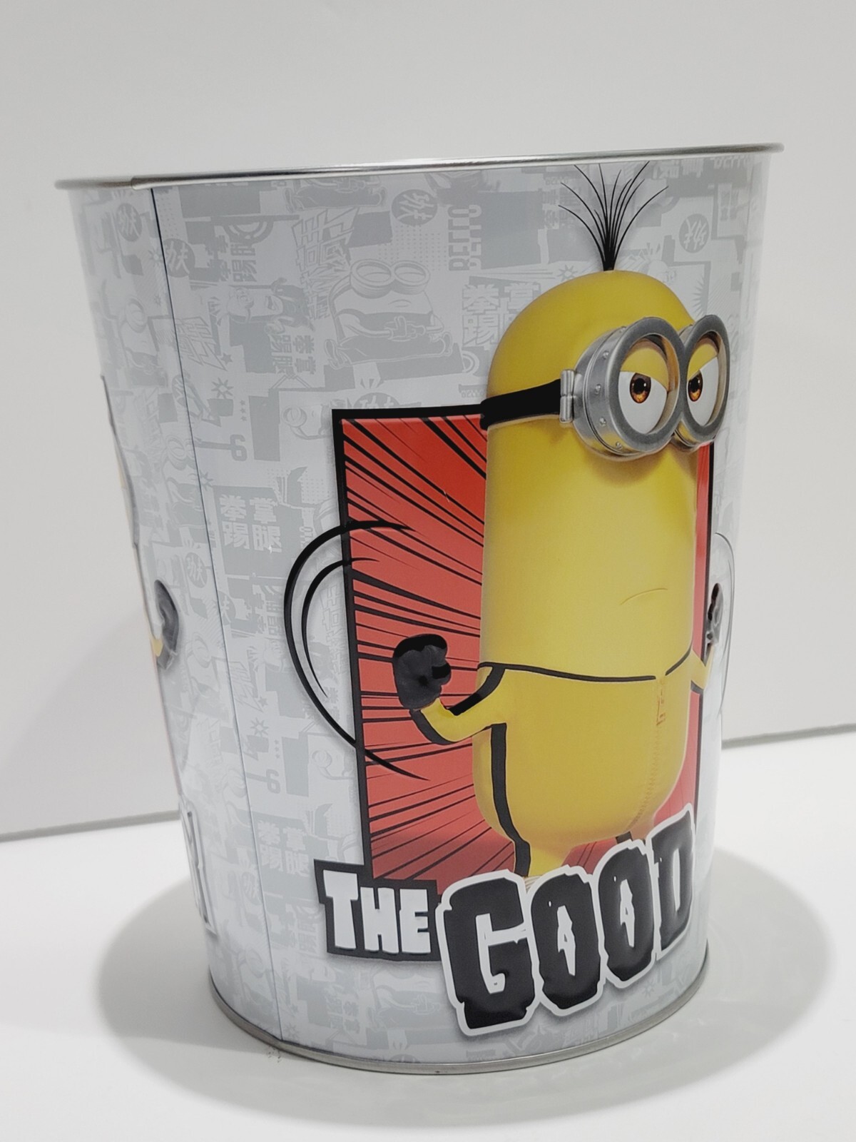 New Amc Popcorn Tin/ Bucket Minions The Rise Grelly USA