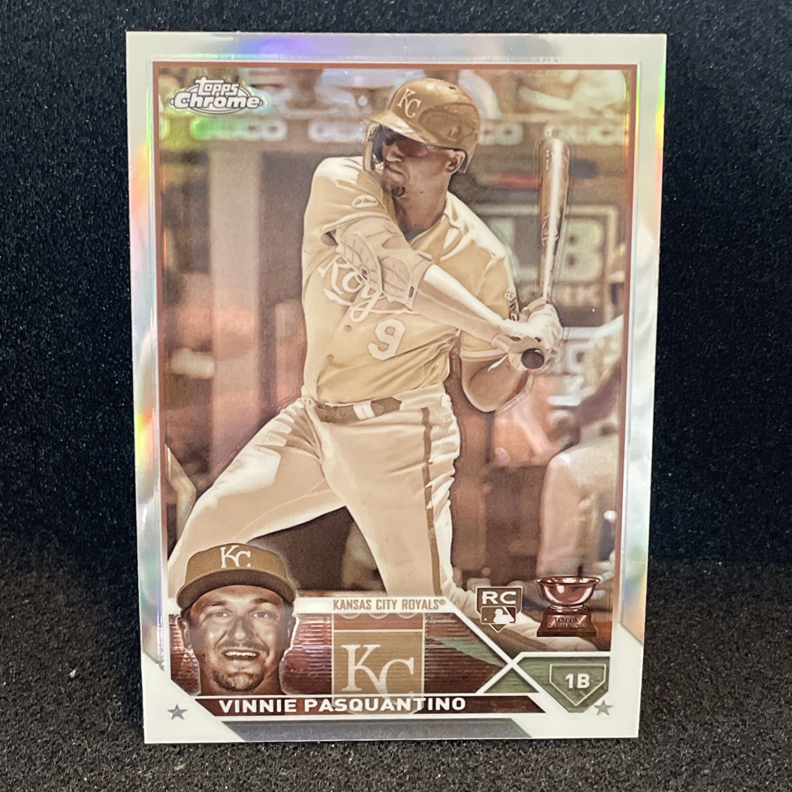 2023 Topps Chrome - Vinnie Pasquantino #119 Sepia Refractor (RC)