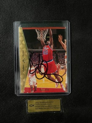 CALBERT CHEANEY - AUTOGRAPHED card, signed in person at NETS!