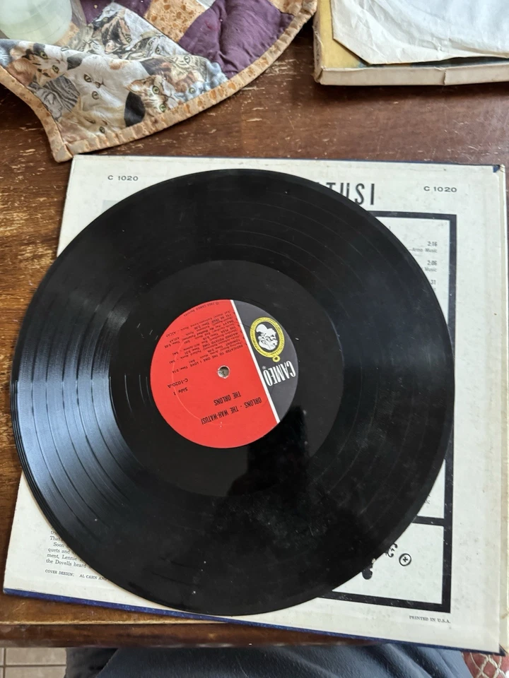 The Orlons – The Wah-Watusi LP Vinyl Record MONO Original 1962 Doo Wop VG- - Image 3 of 4