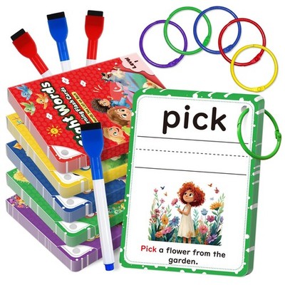 Sight Words Flash Cards Kindergarten, 3.4 inches x 4.7 x 0.1