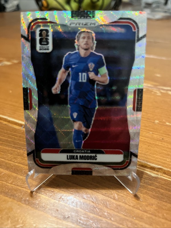 Luka Modric 2026 Panini Wave Prizm FIFA World Cup #200 Croatia Soccer Card
