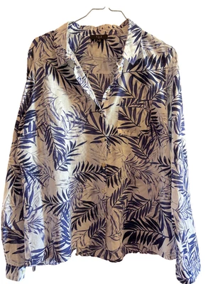 123 chemise blanc bleu taille 40 - Photo 1/4