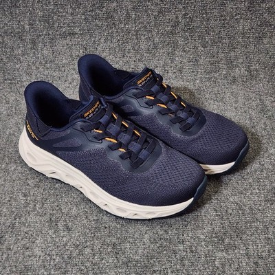Skechers Glide Step-In Swift Fit Mens 8 Navy Hands Free Slip  display picture 2