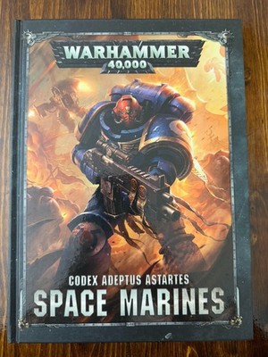 Games Workshop Warhammer 40K Space Marines Codex 8th Edition