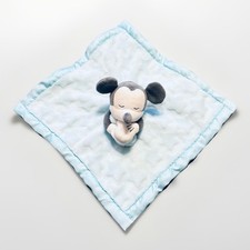 Disney Baby Mickey Mouse Security Blanket Lovey DREAM Stars Blue