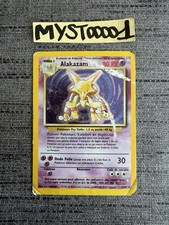 Carte Pokémon Alakazam 1/102 Holo Set De Base Wizards Français Occasion 