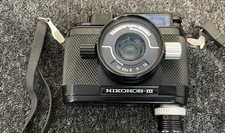 Rare Nikonos III Underwater 35mm Film Camera with Nikkor 35mm 1:2.5 Prime W Case