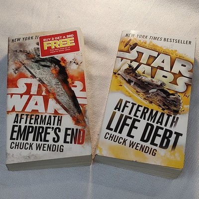Star Wars Aftermath: Empire's End & Life Debt by Chuck Wendig, Paperback