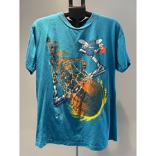 Vintage Charlotte Hornets kids 14/16 Tee shirt and short set