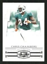 Chris Chambers 2007 Donruss Threads #24 Miami Dolphins