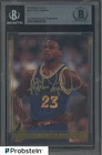 Mitch Richmond Signed 1992 World Class Investments BGS BAS AUTO