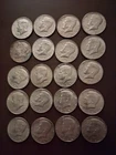 (20) 1966-69 KENNEDY HALF DOLLAR 40% SILVER 50 CENT LOT ROLL $10 FACE