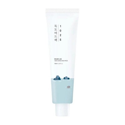 Round Lab 1025 Dokdo Mud Pack Purifying Facial Mask Deeply Cleanse 100ml NEW