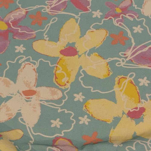RuffleButts Floral Rash Guard Swim Long Sleeve Top Pink Green Yellow Girls 5 - Picture 18 of 19