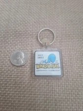 Vintage 1993 Whalom Park 1893-1993 Centennial Celebration Souvenir Keychain