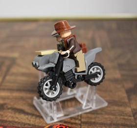 Lego Indiana Jones Jungle Cruiser and Motorcycle Chase - NICE CONDITION.