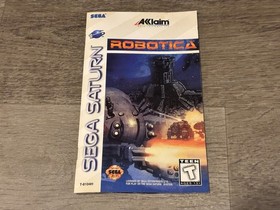 Robotica Sega Saturn Complete w/Reg Card Authentic