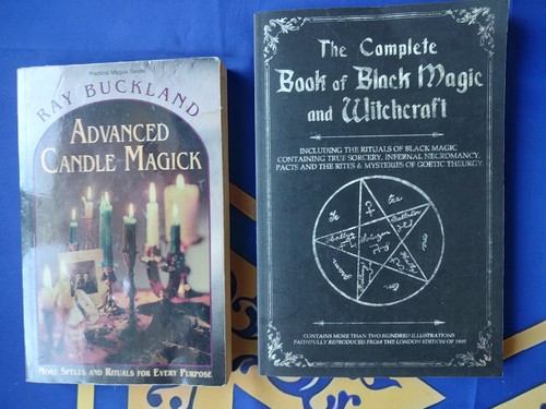 The Complete Book Of BLACK Magic And Witchcraft , &Another Advanced Candle Magic