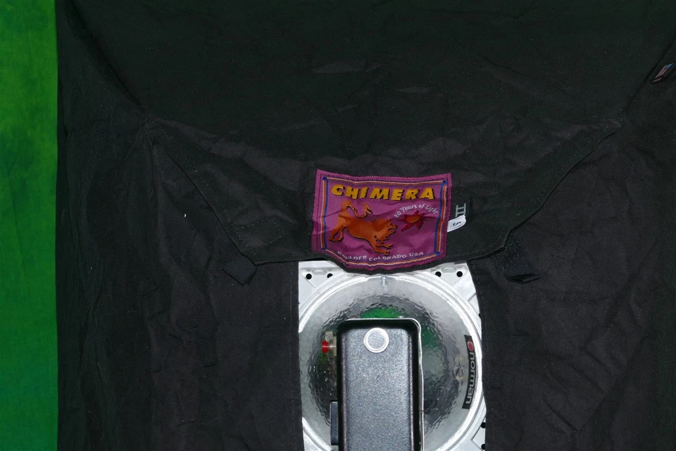 Chimera S II 24" x 32" Softbox w/ Norman LH2 Flash Head, Speed Ring and Posts - Image 2 of 4