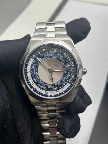 Vacheron Constantin Overseas World Time 43.5mm 7700V Blue Worl...