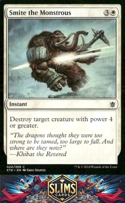 Magic the Gathering MTG Khans of Tarkir Smite the Monstrous #24 Buy 2 Get 1