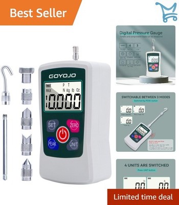 Digital Force Gauge 500N Plastic Tension Compression Testing Meter