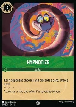Lorcana Hypnotize 2ROF-098 Common Englisch Neu Foil