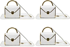 Purse Coffee Mugs Set Tea Cup Unique Bag shaped mug and Saucer Se