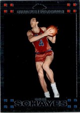 2007-08 Topps Chrome #50 Dolph Schayes Syracuse Nationals