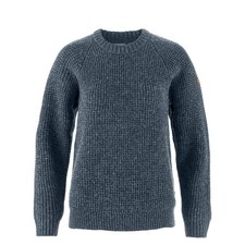 Fjallraven Womens Ovik Waffle Knit Navy