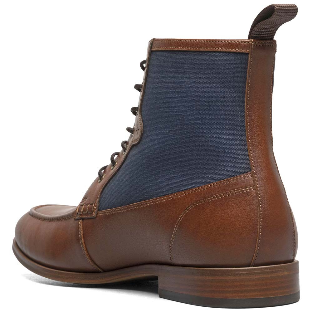 Stacy Adams Shoes Brumley Moc Toe Lace Up Boot Tan Multi Size 8.5 — photo 2