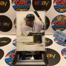2014 Panini National Treasures Barry Bonds 39/99 Game Used Jersey Patch 73 HRs