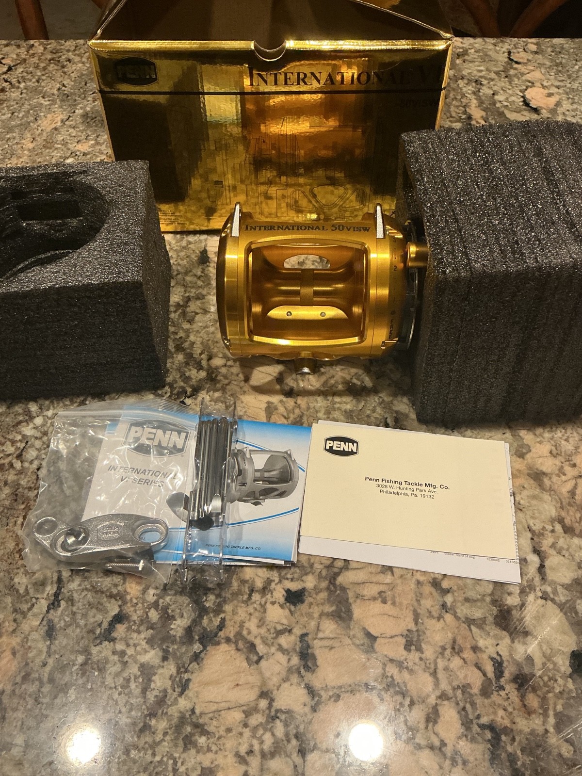 PENN INTERNATIONAL 50 VISW 2 SPEED NEVER USED