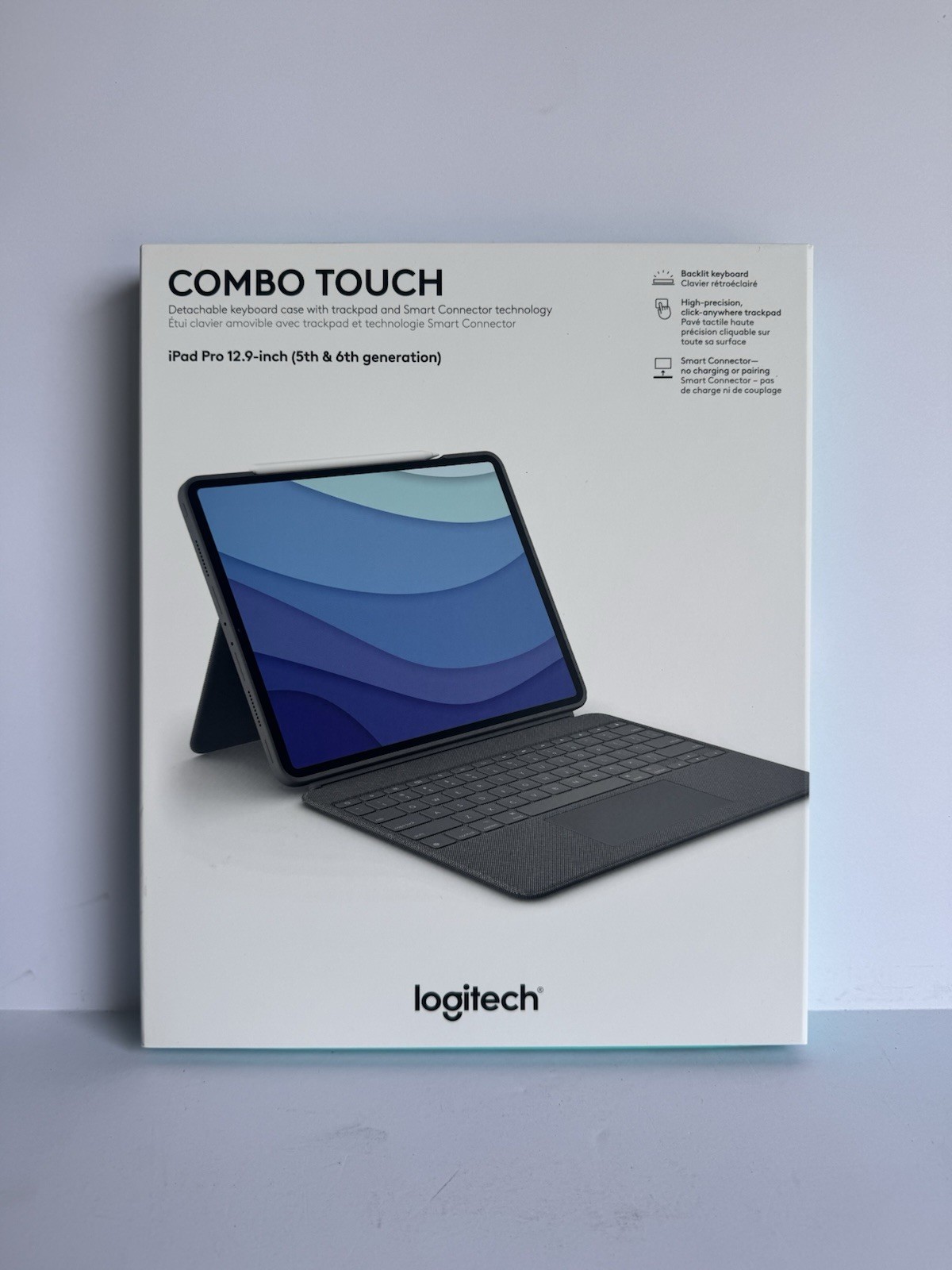 Logitech Combo Touch Keyboard Case for 12.9" Apple iPad Pro 
