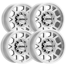 Set Of 4 Ultra 114 The Chief 18x9 8x6.5 12mm Machined Wheels Rims 18 Inch