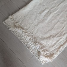 IKEA RÖNNBÄRSMAL Throw Sofa Blanket - Natural Cream Beige 130 × 170 cm