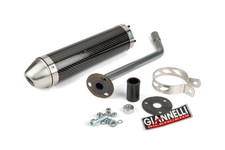 Silenziatore Giannelli Enduro Carbon Beta RR 50 Motard 2012-2016