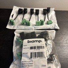 Biamp 911.0907.900 10 Pack And 6 Additional Loose Pieces. 16 TOTAL PCS