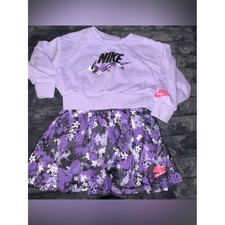 Nike Lilac Crewneck Sweatshirt - Soft Pastel Purple