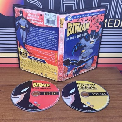 The Batman: the Complete Fourth Season (DVD, 2006) DC Comics Kids Collection
