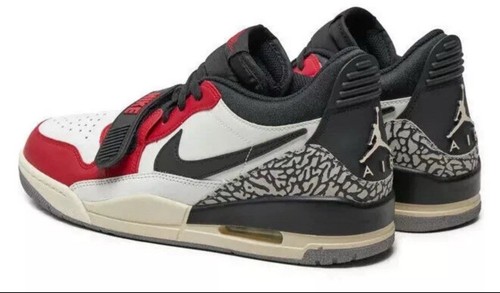 Jordan Legacy 312 - White/Black-Varsity Red-Sail - CD7069-106 - Men's size 10.5 - Picture 2 of 9