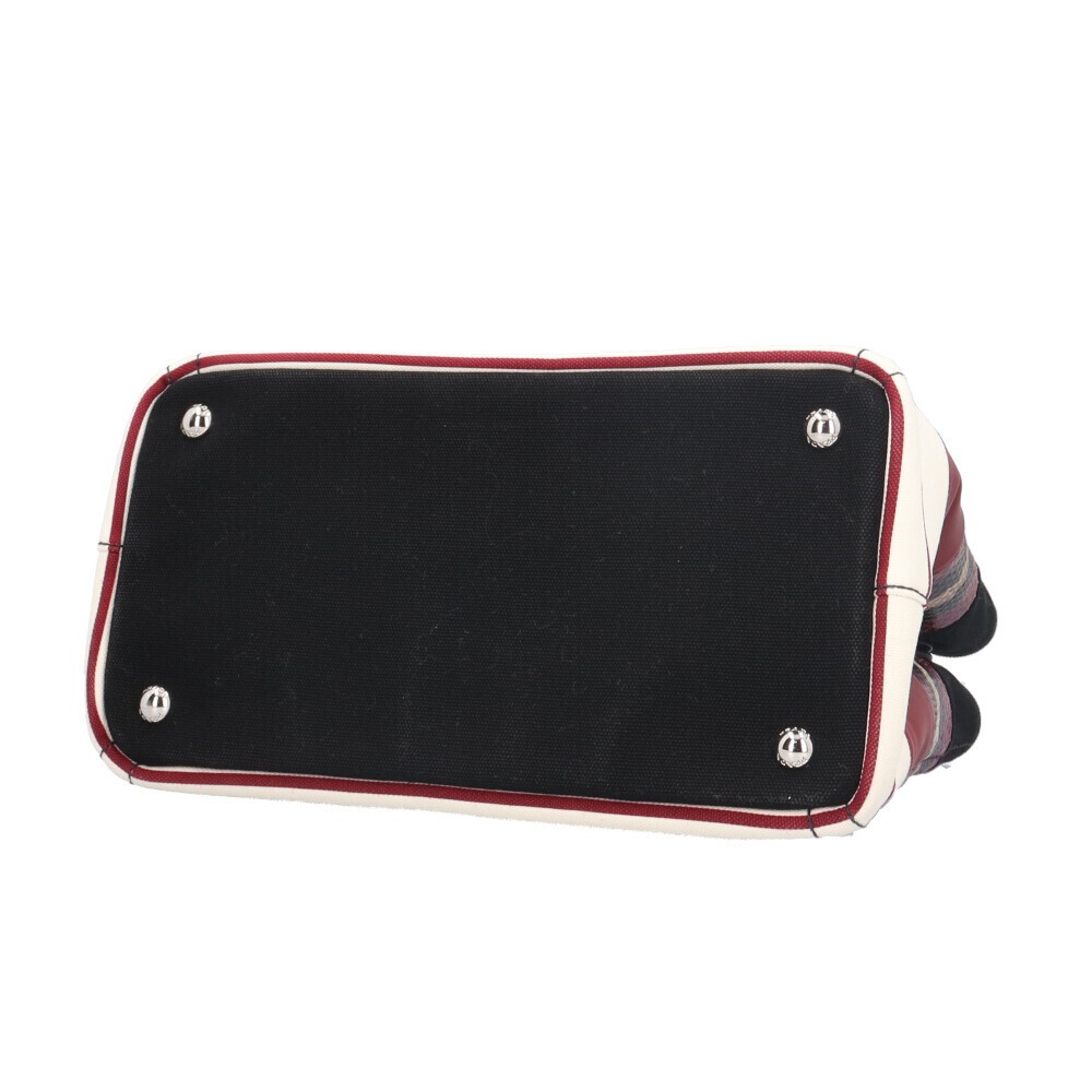 Prada Canapa Tote SS Shoulder Bag Canvas 1BG439 Multicolor Ladies PRADA Used fro thumbnail 5