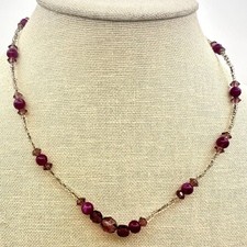 Vintage 90s Y2K Seed Beaded Choker Necklace Boho Women Classic Fashion Jewelry