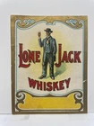 Lone Jack Whiskey Label Vintage Bar Advertising Drink Collectible Paper