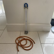Manometer Water Flexible Pressure Gas Testing Gauge & Hose
