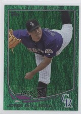 2013 Topps Emerald Foil Jorge De La Rosa #657 1g5