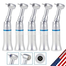 5Pcs NSK Style Dental Slow Low Speed Contra Angle Handpiece Push Button E-type