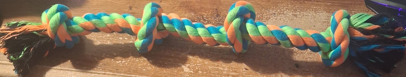 New Large Dog Rope Triple Knot American Kennel Club Tough Tu