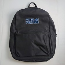 Wheel Of Fortune Black Backpack Rare Promotio...